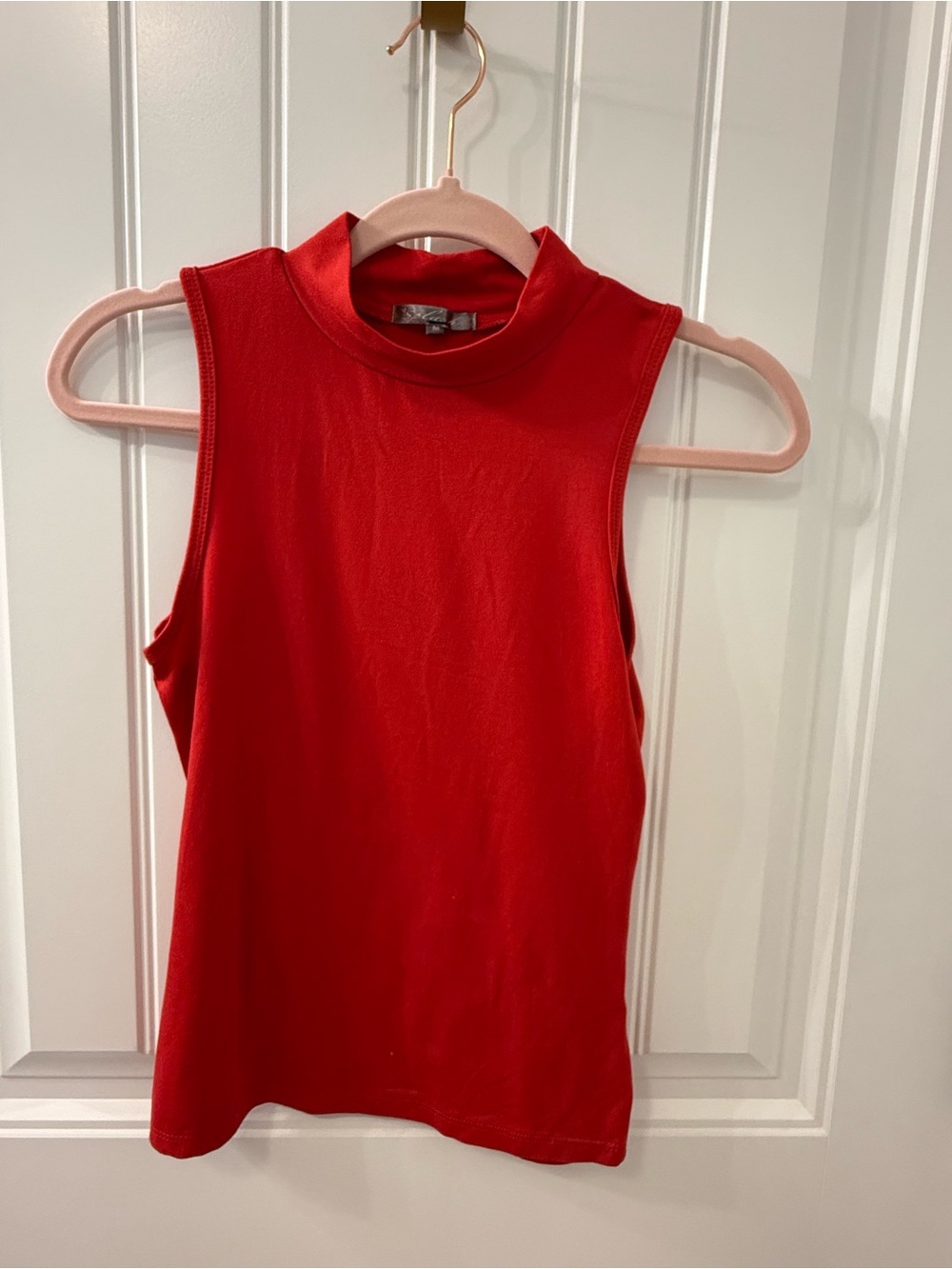 🔴 Splash Vibrant Red Sleeveless Tank Top